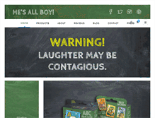 Tablet Screenshot of he-is-all-boy.com